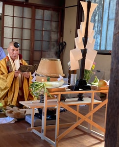 事務所内のお祓い｜解体工事福岡｜サステナブル